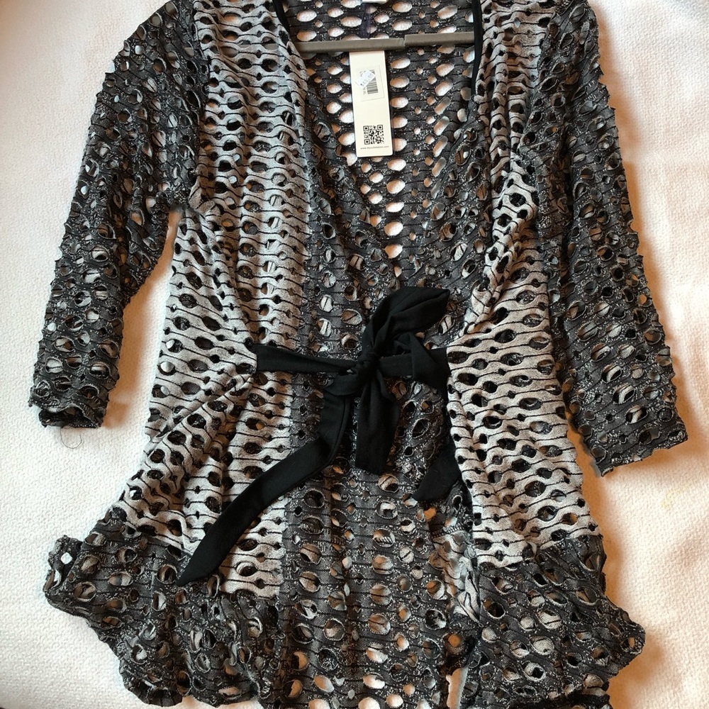 Tie Sweater